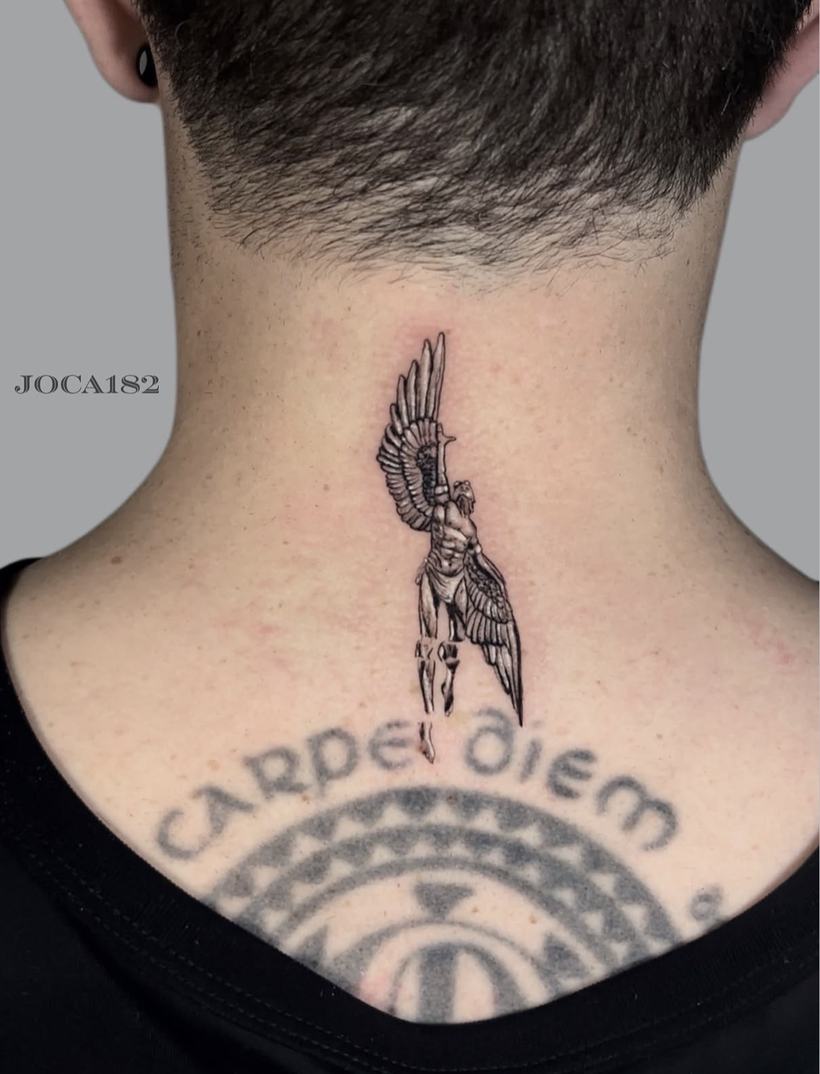 Fine Line Tattoo von Joseph, Velvet Line Karlsruhe