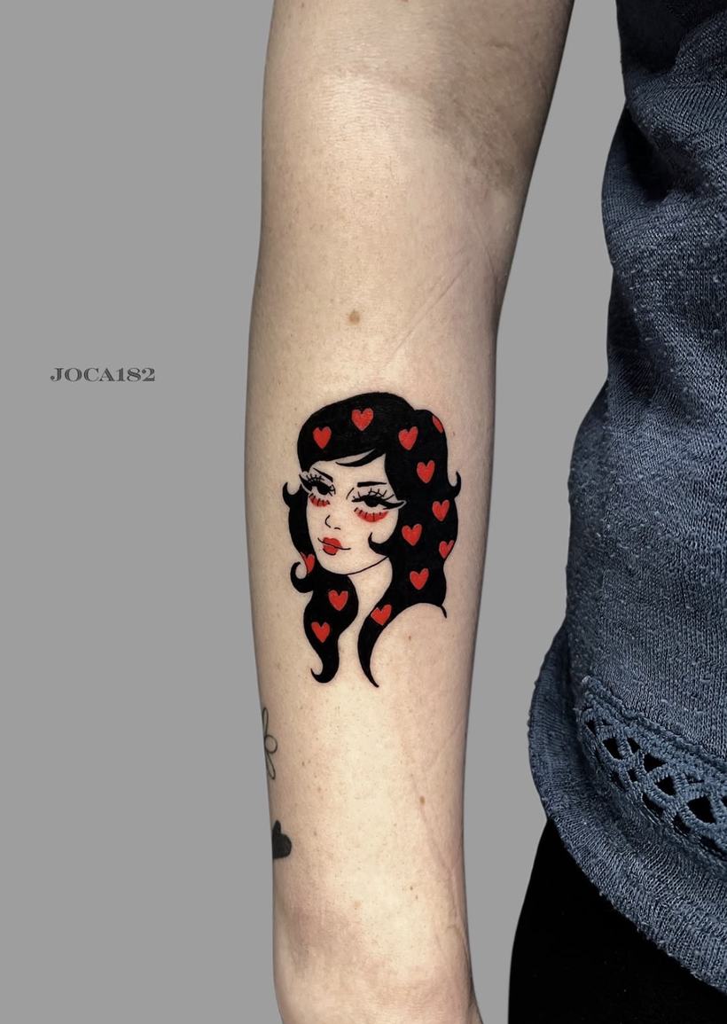 Fine Line Tattoo von Joseph, Velvet Line Karlsruhe