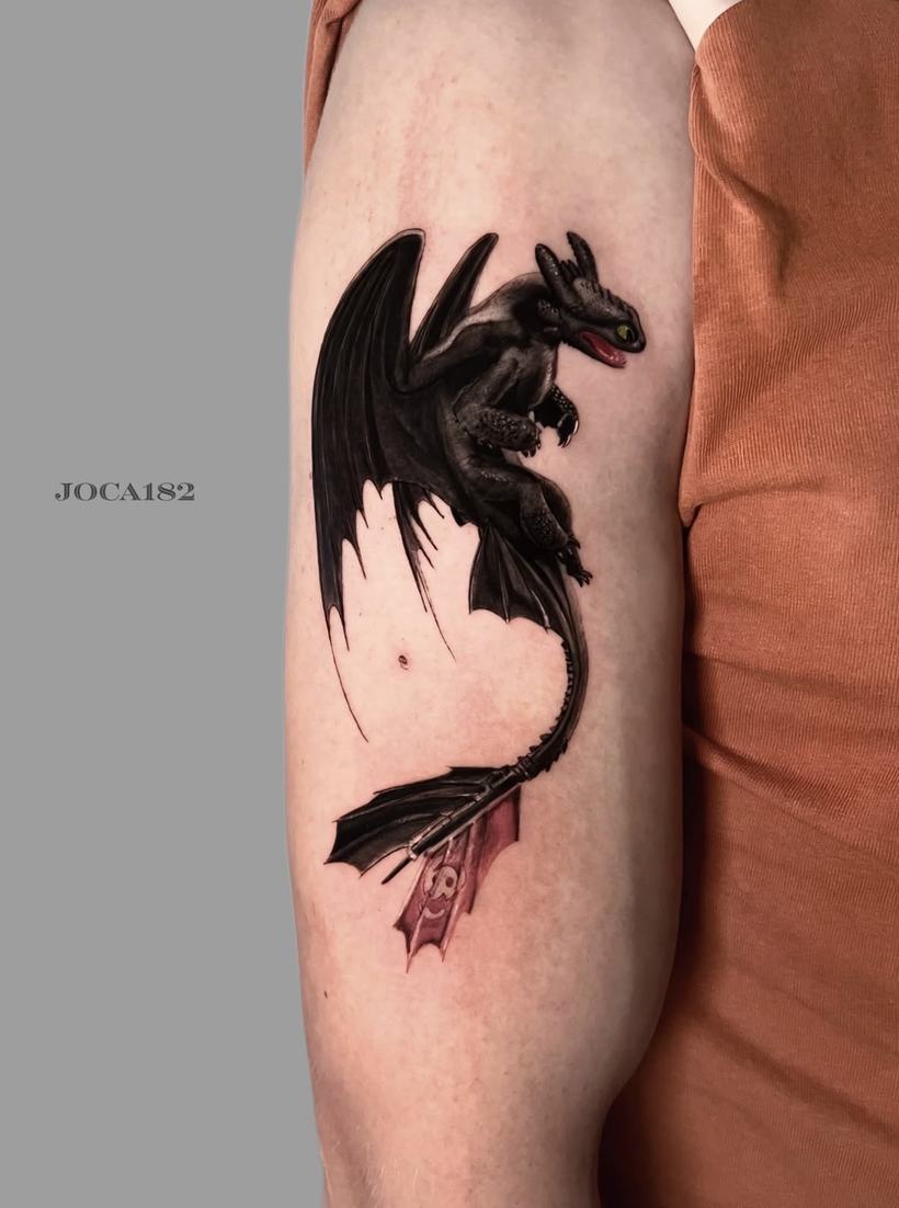Fine Line Tattoo von Joseph, Velvet Line Karlsruhe