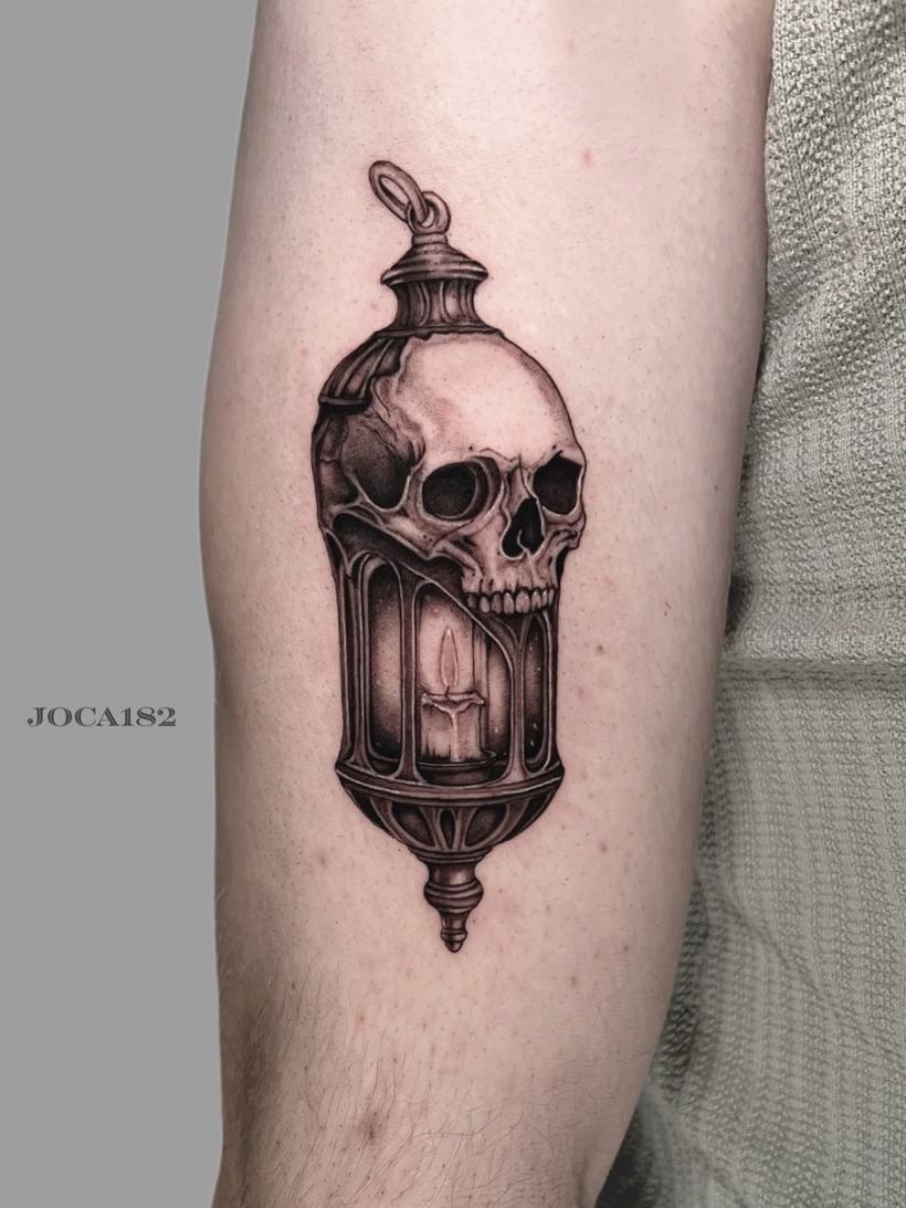 Fine Line Tattoo von Joseph, Velvet Line Karlsruhe