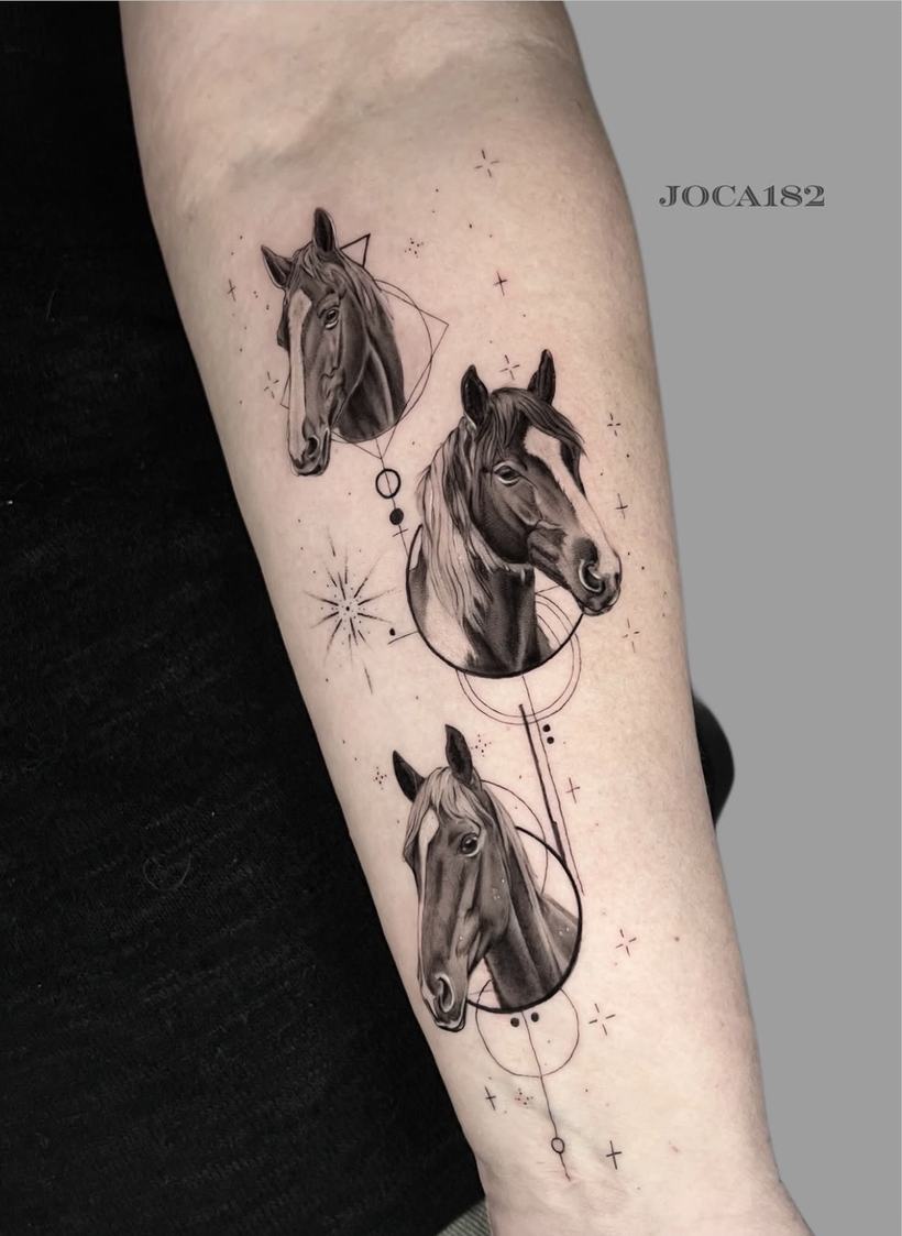 Fine Line Tattoo von Joseph, Velvet Line Karlsruhe