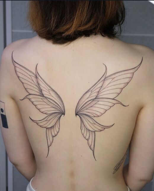 Fineline Tattoo von Max, Velvet Line Karlsruhe