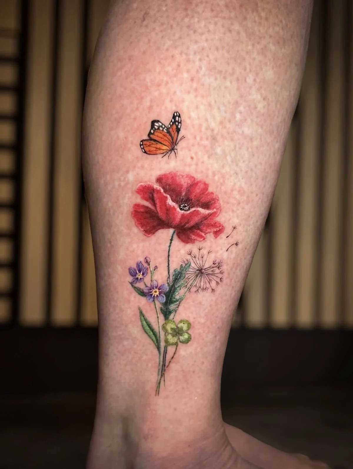 Farbige Tattoos · Tattoo von Eveline, Velvet Line Karlsruhe